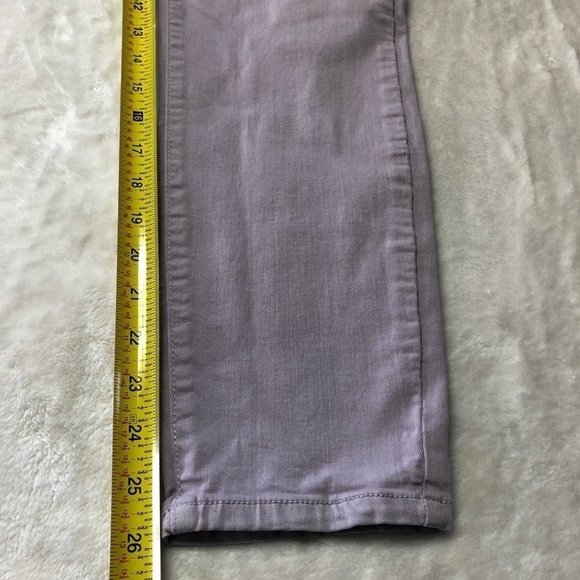 Buffalo David Bitton "Aubrey" Lilac Ankle Grazer Jeans 10 - Picture 8 of 9